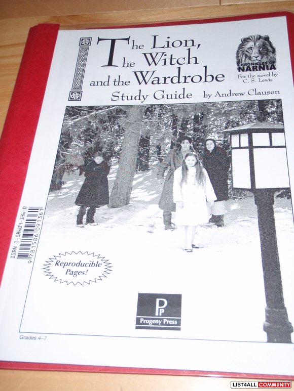 The Lion, the Witch and the Wardrobe - Novel Study (Progeny Press)