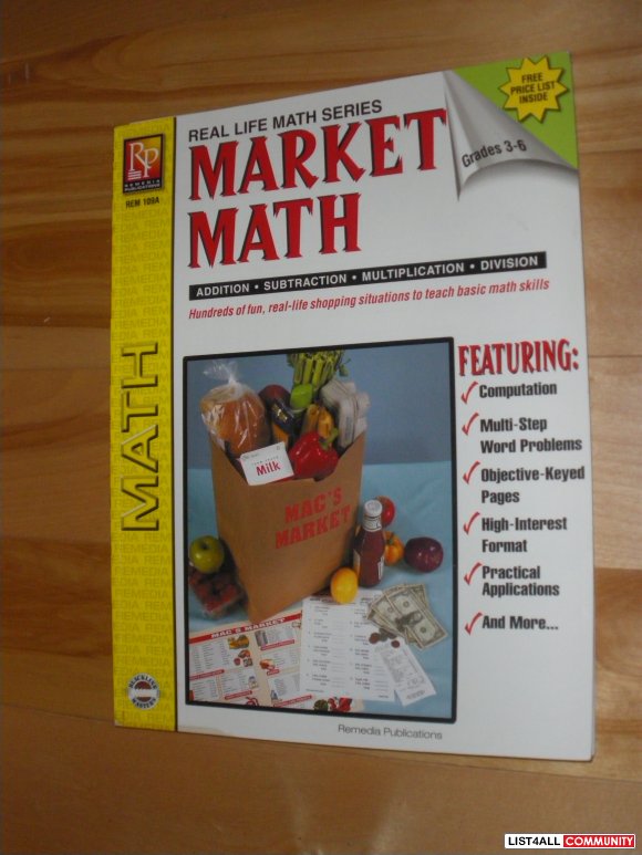 Market Math - Real Life Math Series - (Gr. 3-6)