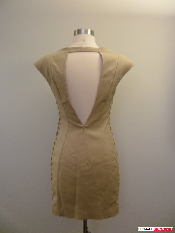 mackage collection - beige dress