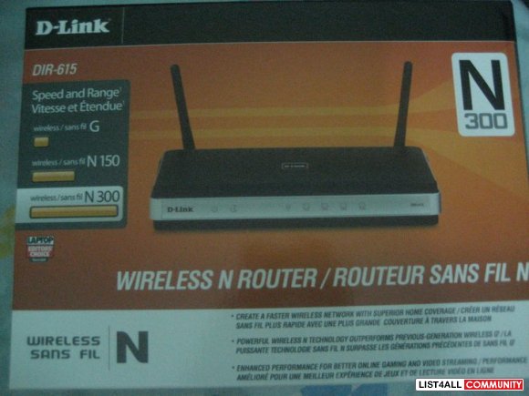 D-LINK WIRELESS N ROUTER