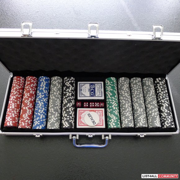 Clay Poker Chip Set