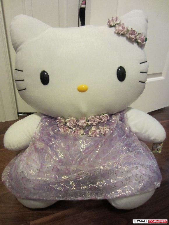 Huge Hello Kitty Stuffed Toy