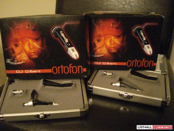 ORTOFON CONCORDE "QBERT" KIT W/ EXTRA STYLUS - $200