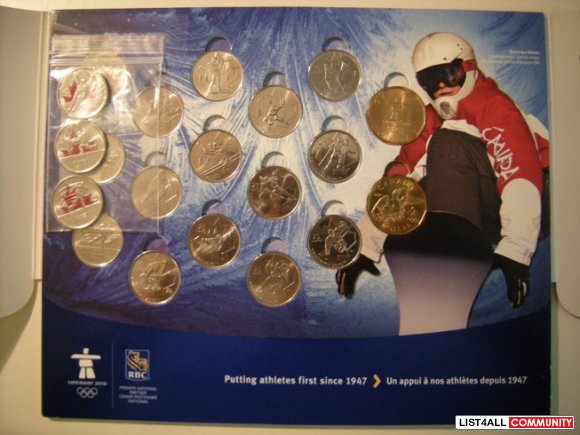 Vancouver 2010 Circulation Coins