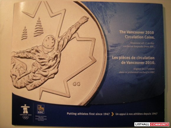 Vancouver 2010 Circulation Coins