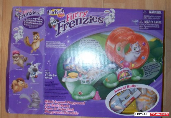 furry frenzies fur real toy