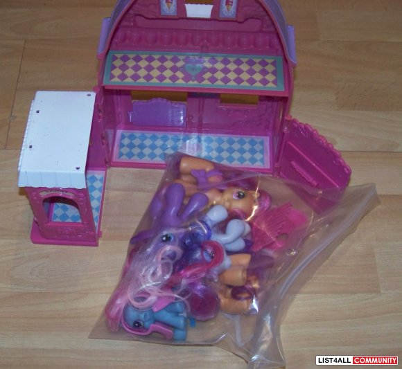 my little pony cotton candy cafe