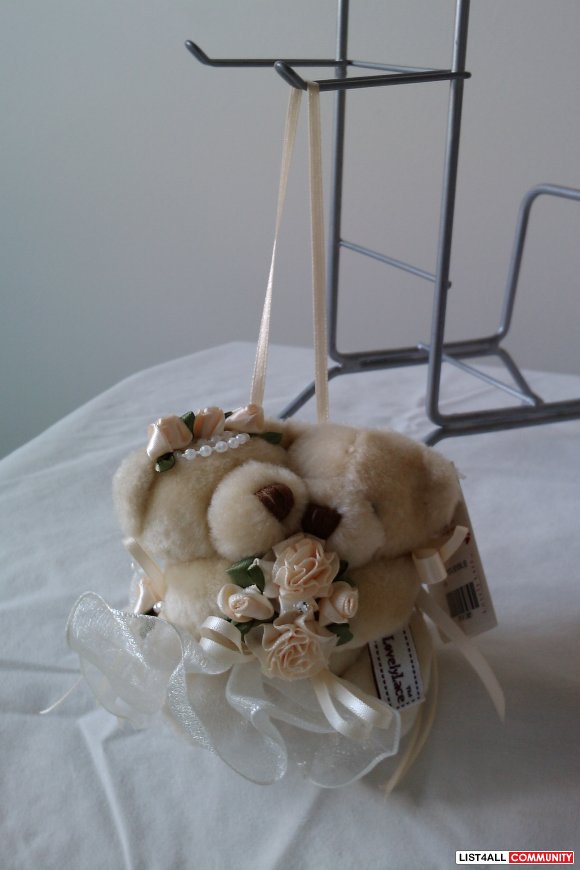 Brand New Hanging Wedding Bear from Asia