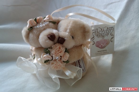 Brand New Hanging Wedding Bear from Asia