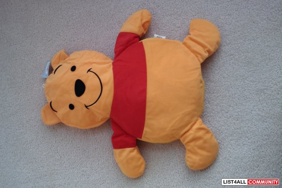 Brand New Foldable Winnie the Pooh Cushion- Doll