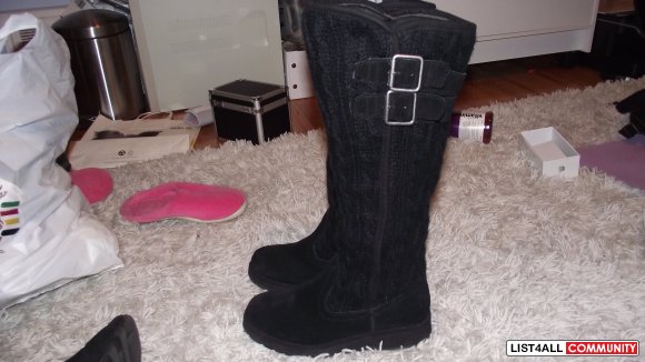 ALDO LIKE NEW KNITTED BOOTS
