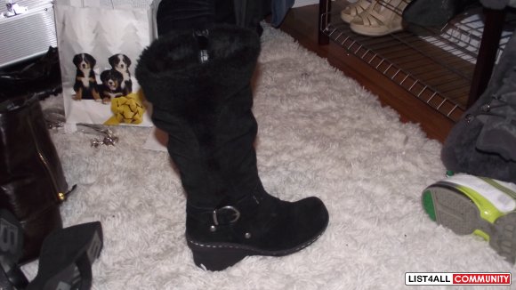 NEW BLACK ROBERTO VIANNI BOOTS