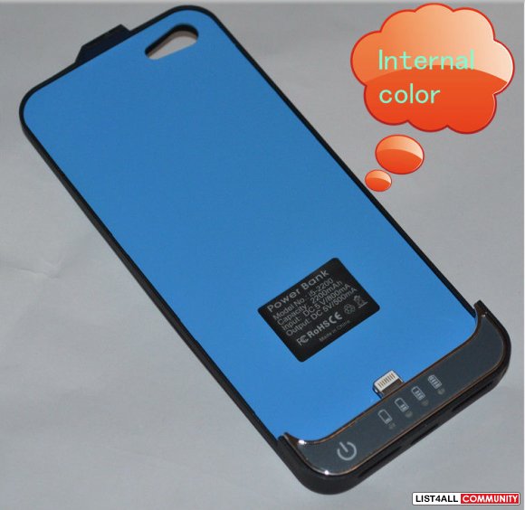 Fs: Backup Battery Case for iPhone 5