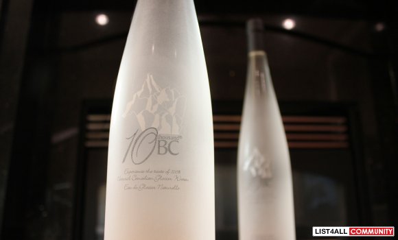 Limited Edition 10 thousand BC Glacier Water