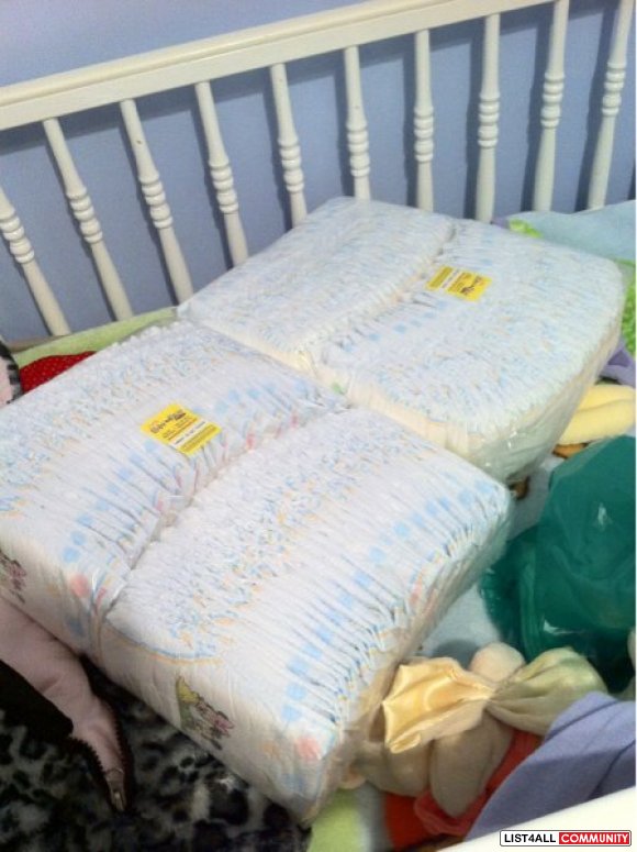 112 Size 1-2 Huggies diapers
