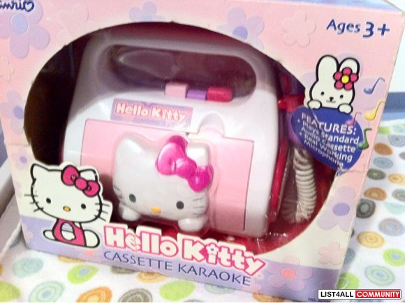 Hello kitty cassette player