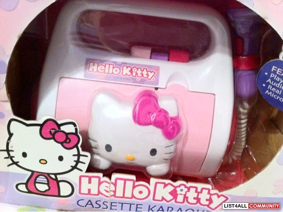 Hello kitty cassette player