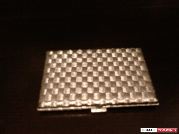 "BIRKS" Silver Plate Cigarette Case