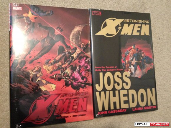 * Astonishing X-Men (Hardcover) $48 cover price, #1 and #2 available