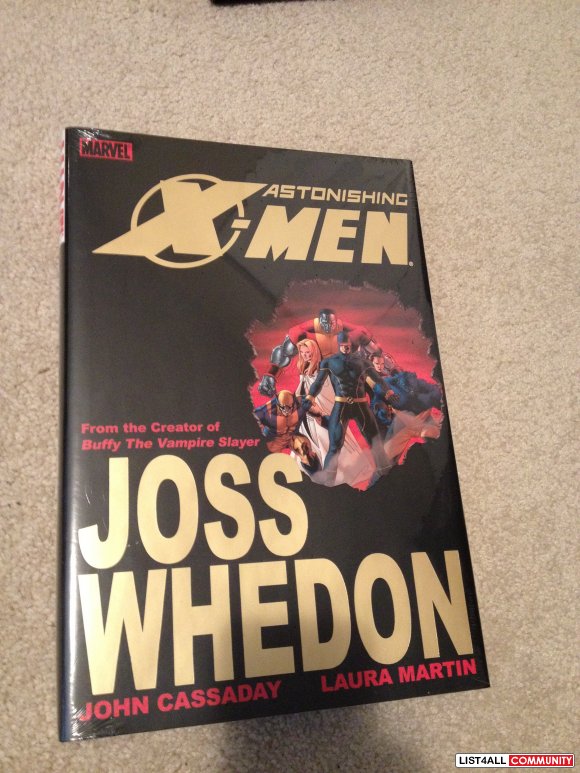 * Astonishing X-Men (Hardcover) $48 cover price, #1 and #2 available