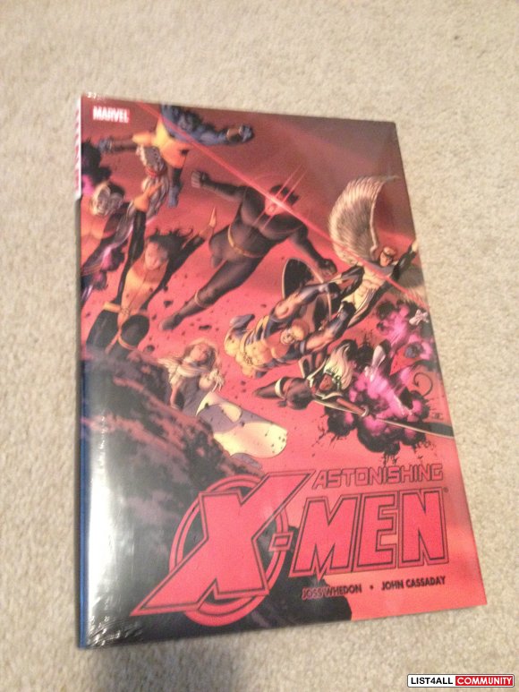 * Astonishing X-Men (Hardcover) $48 cover price, #1 and #2 available