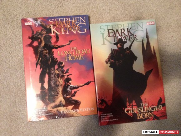 * Stephen King's "The Dark Tower" (comic book hardcovers)