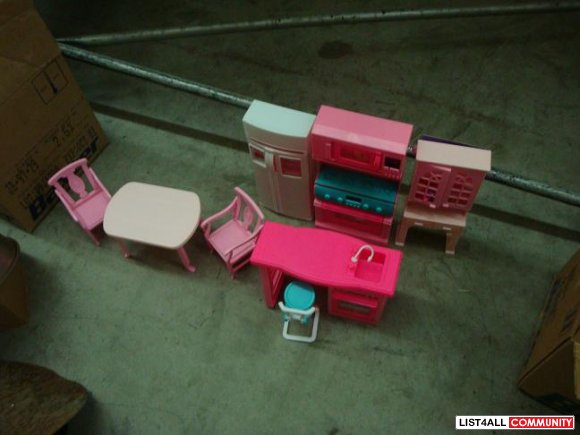 Barbie house collection