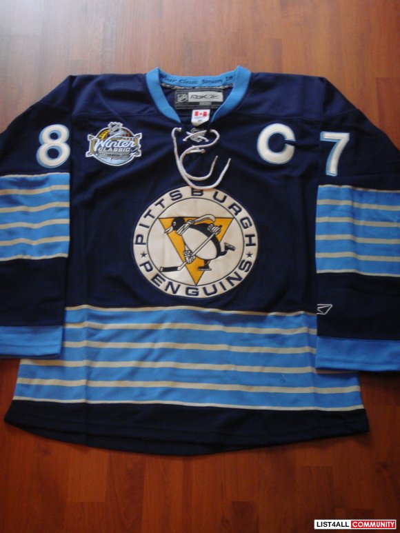 #87 Sidney Crosby - Pittsburgh Penguins Jersey