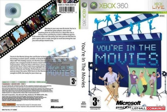 Your in movies w/ camera ~ xbox 360