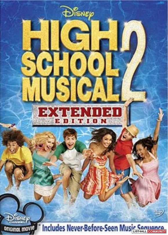 High school musical 2 (extended edition) dvd