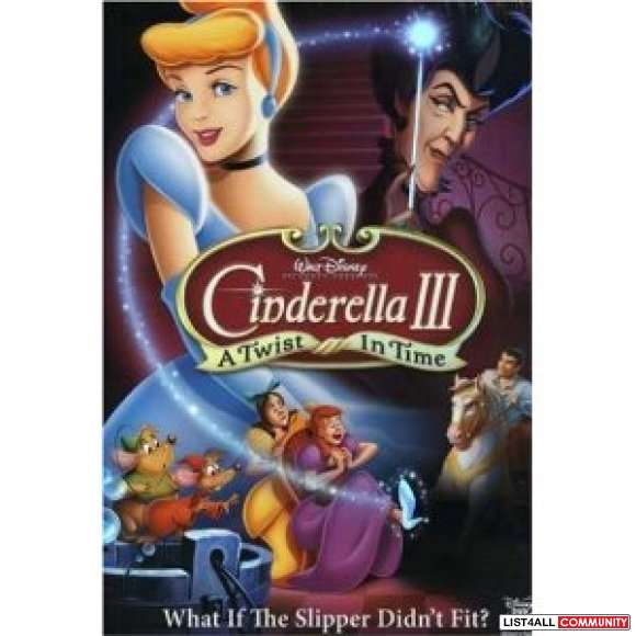 Cinderella III dvd