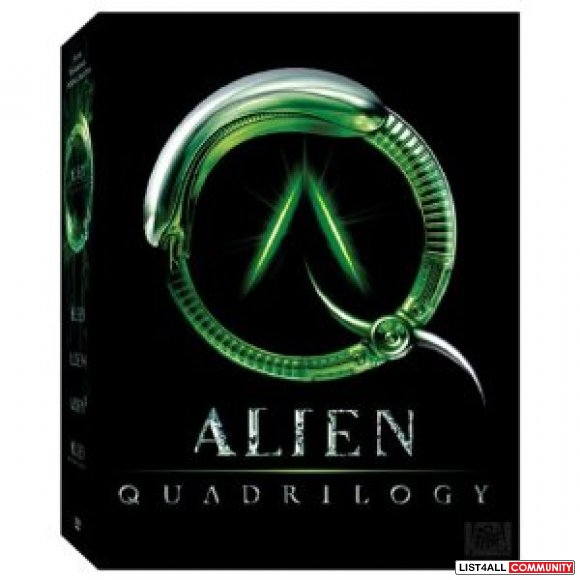 Alien (quadrilogy) 9 discs DVD