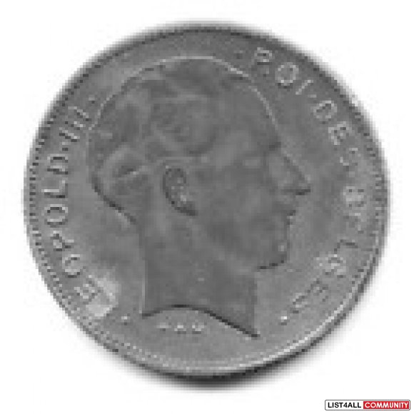 Belgium 1941  5 Franc -Unc