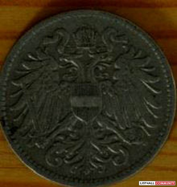Austria 1916 2 Heller