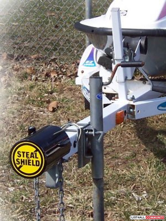 Steal Shield trailer lock, boat utility