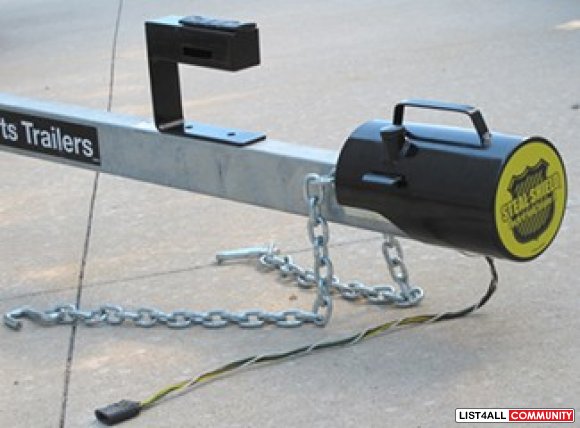 Steal Shield trailer lock, boat utility