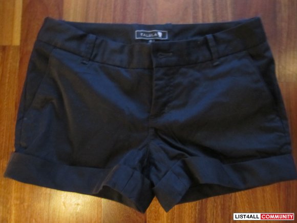 Black Talula shorts