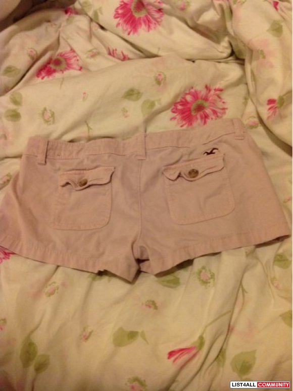 Hollister pink shorts