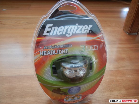 Energizer 3LED Headlight