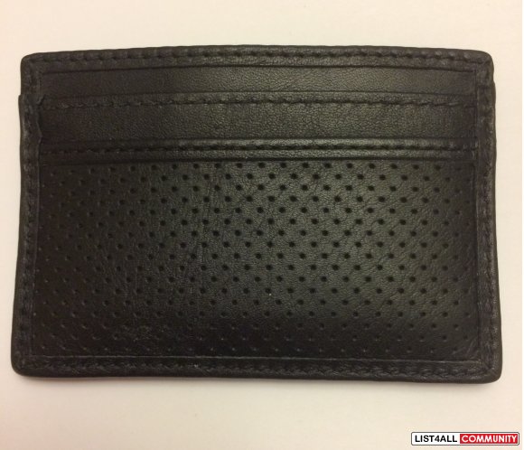 Coach Mens Leather Card Case