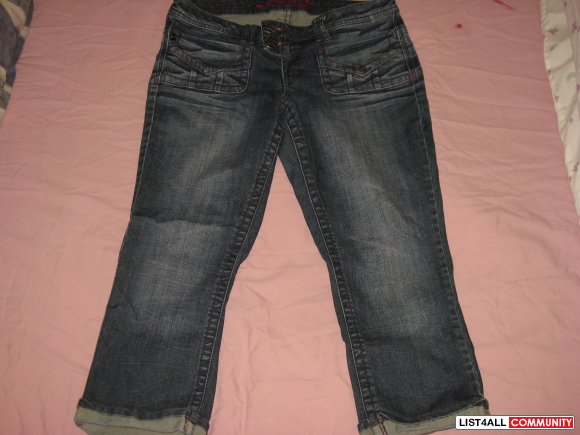 Foxy Jeans: Cropped Jean