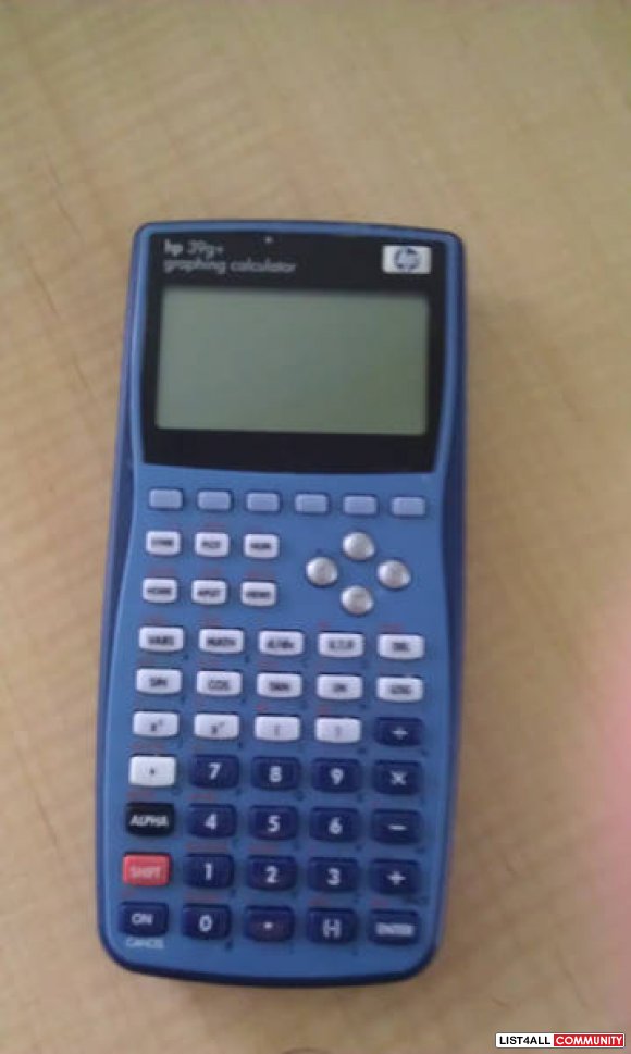 Hewlett Packard 39g Graphing Calculator
