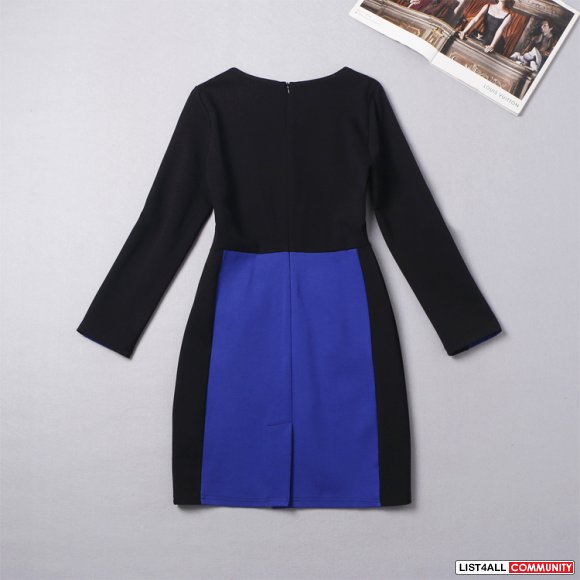 Blue black color matched one-piece cultivated