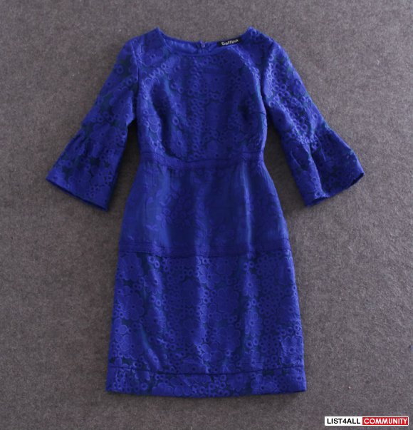 Lace one-piece dress