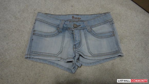 now $5 shorts jeans size 0