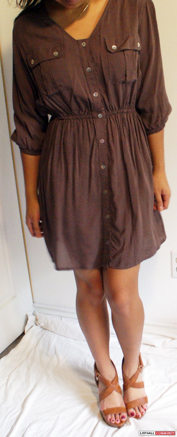 Long-sleeved Casual Dress