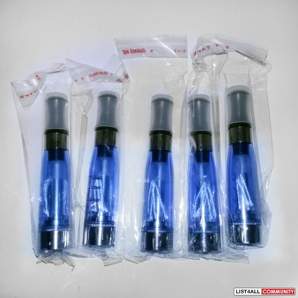 EGO Vape E-Cig Clearomizer Blue 5-Pack
