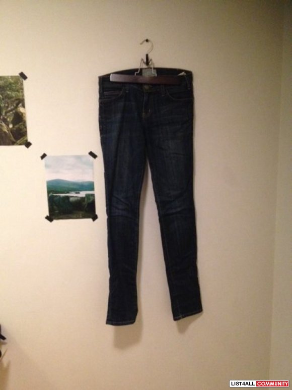 Current/Elliot Medium Wash Jeans