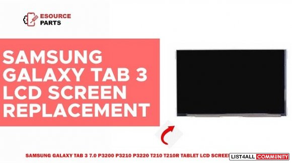 Samsung Galaxy Tab 3 LCD Screen Replacement