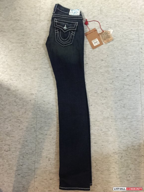 Brand new tags True Religion Swarvoski Jeans